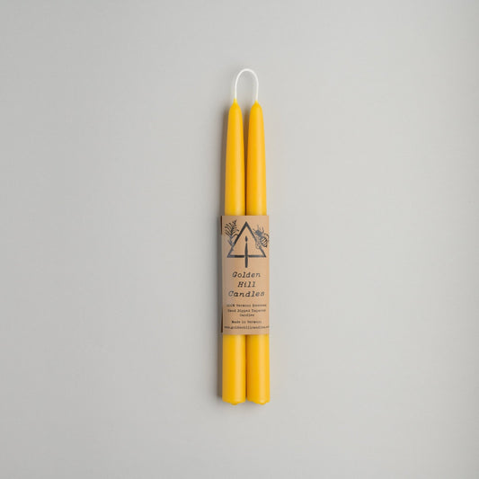 Beeswax Taper Candles--Bee Balm Company