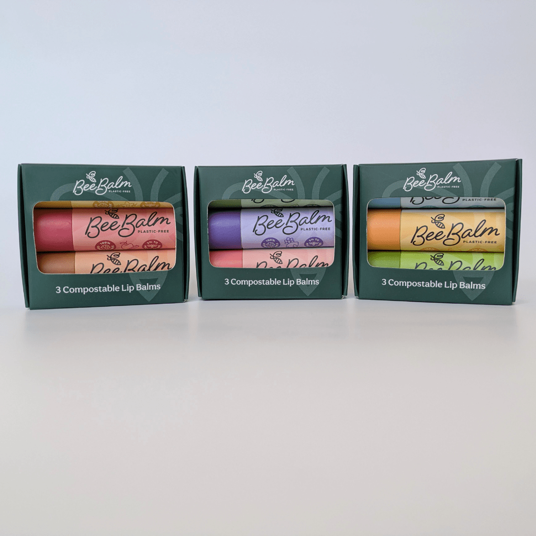 3 - Balm Gift Set - Lip Balm - Bee Balm Company LLC