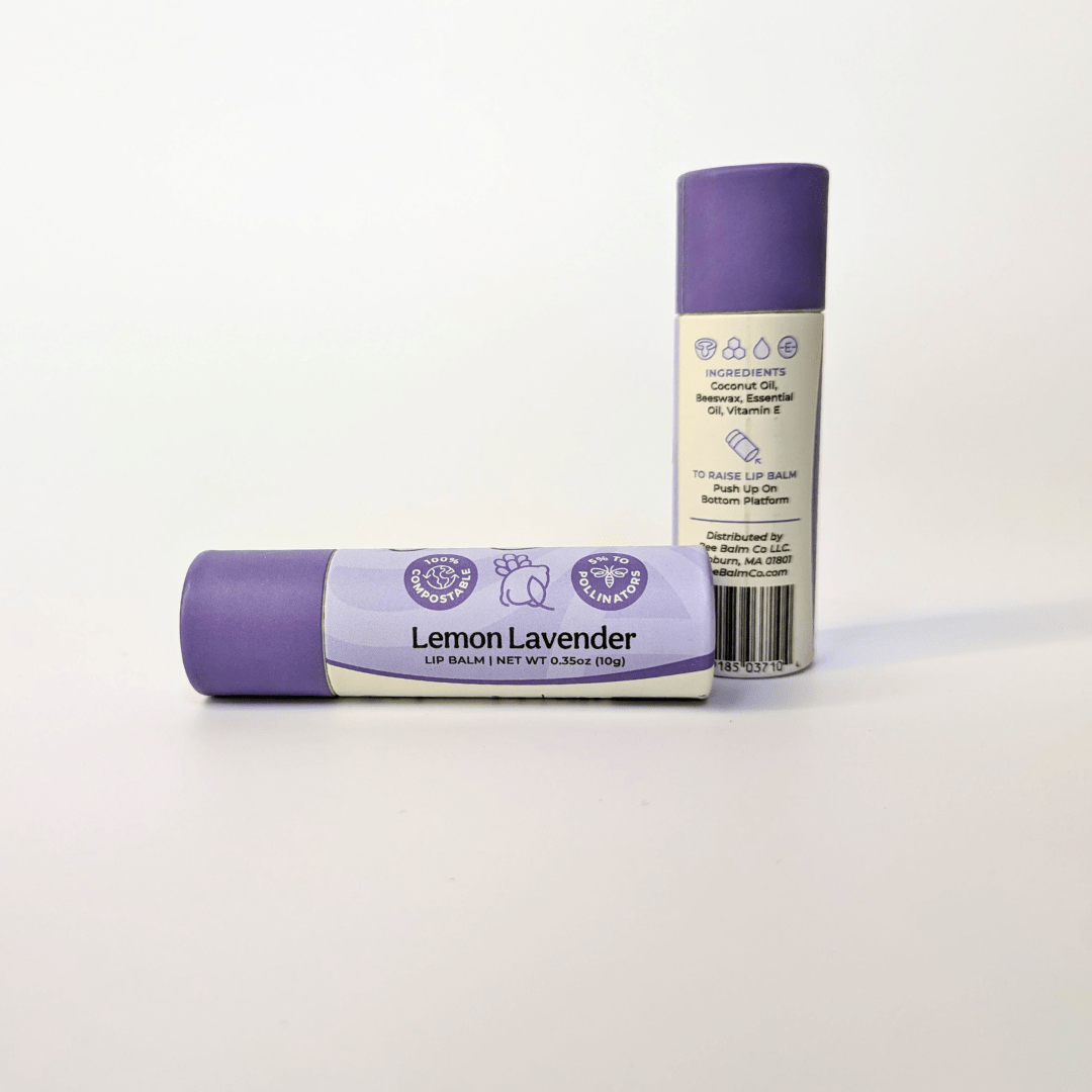 Lemon Lavender Lip Balm - Lip Balm - Bee Balm Company LLC